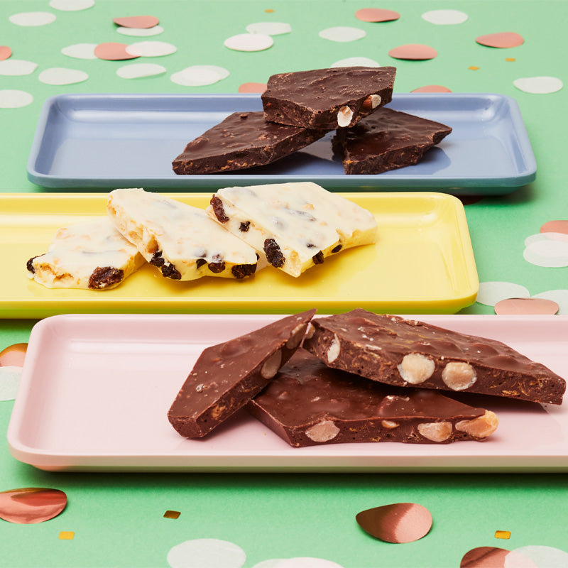 バークチョコレート ミルク&マカダミアナッツ100g