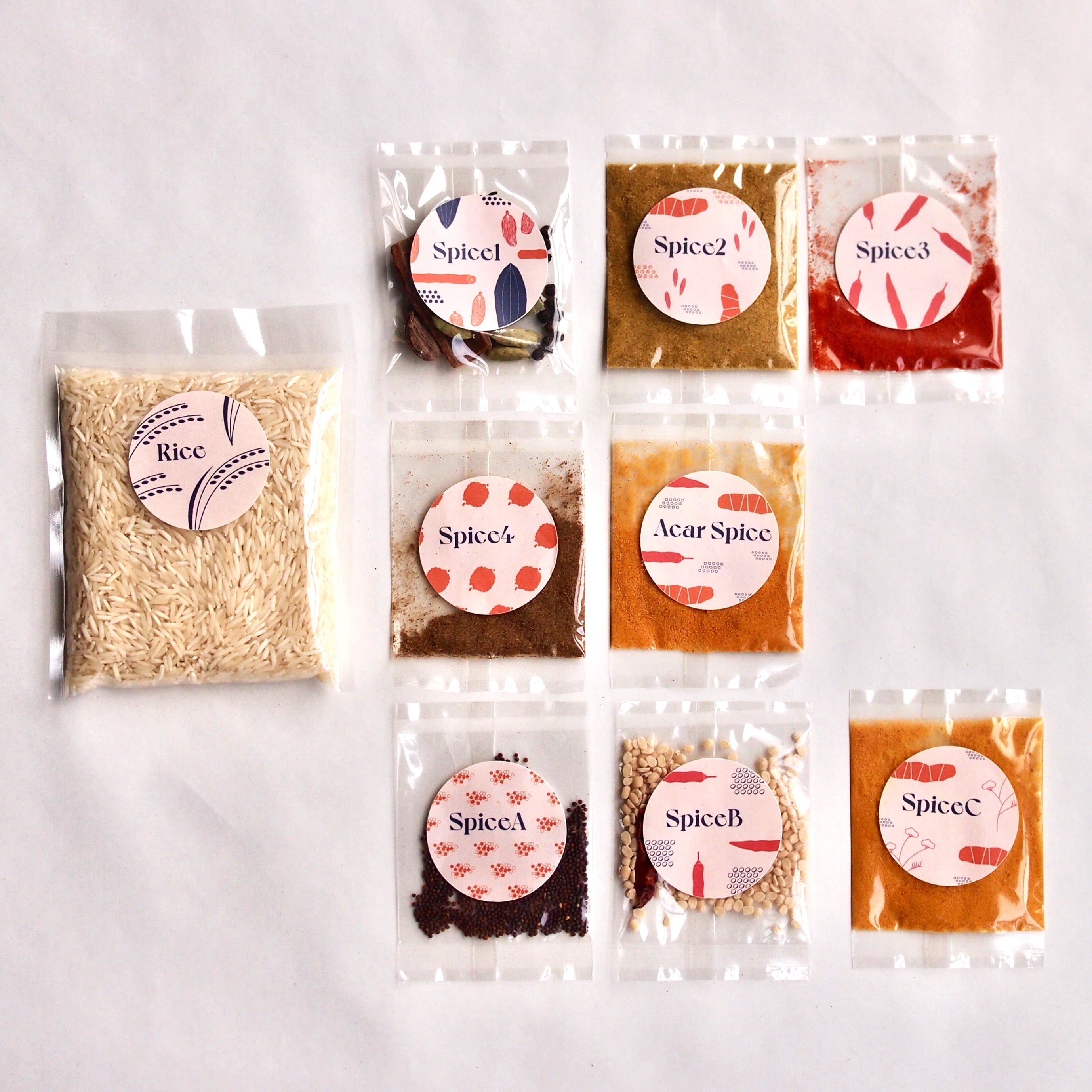 チキンカレー&レモンライススパイスキット(2人前)