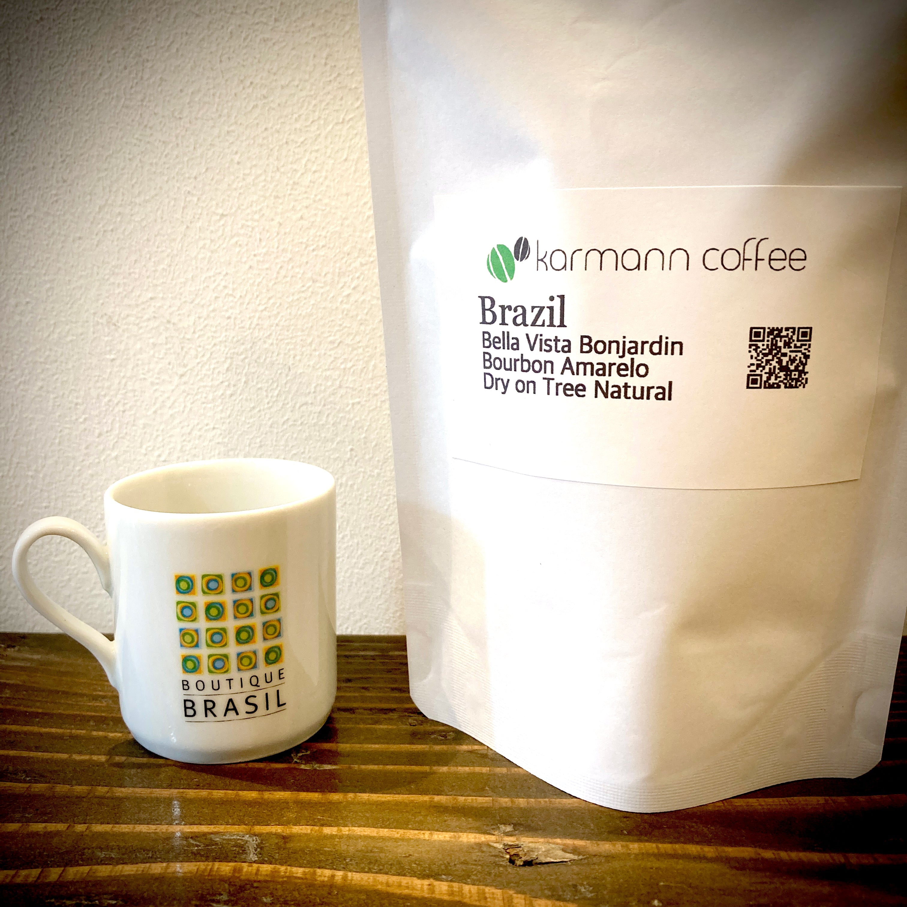 ブラジル 南ミナス ベラビスタ農園 ブルボンアマレロ ドライオンツリーナチュラル Brazil Bella Vista Bonjardin BourbonAmarelo Dry on Tree Natural 100g